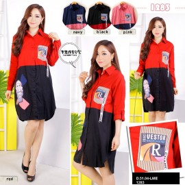 DRESS KEMEJA LME 1283