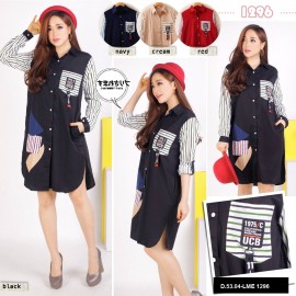 DRESS KEMEJA LME 1296