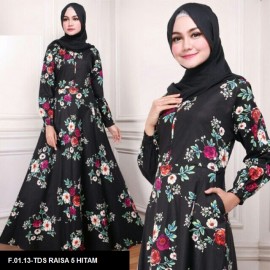 GAMIS TDS RAISA 5 HITAM