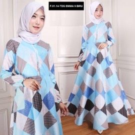 GAMIS TDS EMMA 9 BIRU 