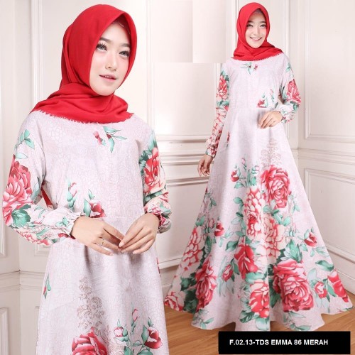 GAMIS TDS EMMA 86 MERAH 