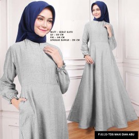 GAMIS TDS MAXI DIAN ABU 