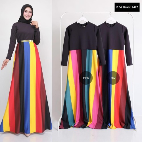 MAXI DRESS MKI 9497