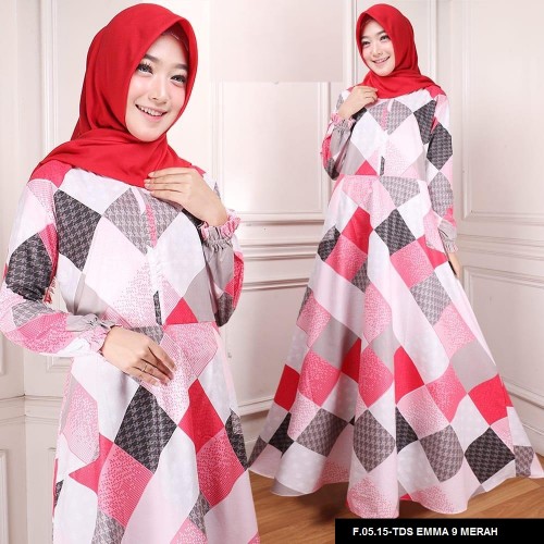 GAMIS TDS EMMA 9 MERAH 