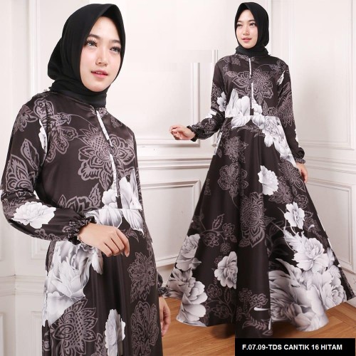 GAMIS TDS CANTIK 16 HITAM 