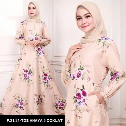 GAMIS TDS EMMA ANAYA 3 COKLAT 