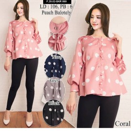 BLOUSE SKR 999 POLKADOT