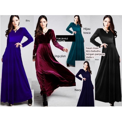 MAXI DRESS VLC VC0411LZQ 