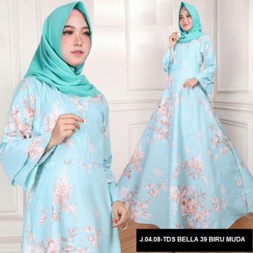 GAMIS TDS BELLA 39 BIRU 