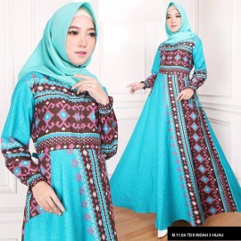 GAMIS TDS INDAH 3 HIJAU 