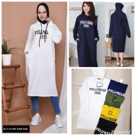 TUNIK TRS P&B HOODIE TUNIK 