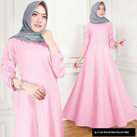 GAMIS TDS INTAN POLOS PINK