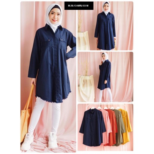 TUNIK KEMEJA MRU 03 M